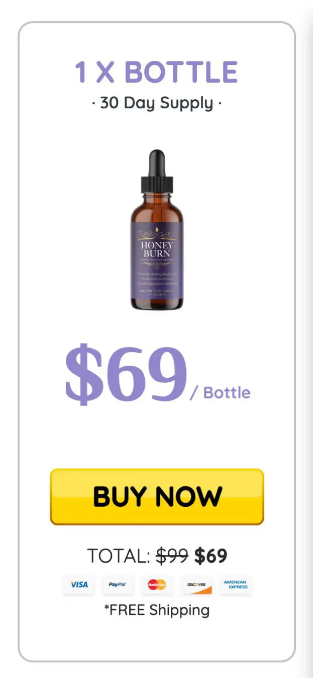 Buy HoneyBurn 1 Bottle